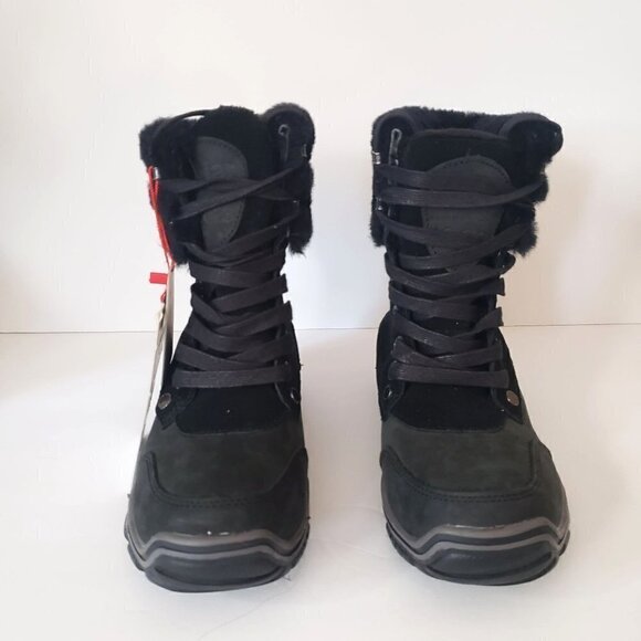 NWT PAJAR Waterproof Insulated Shearling Collar Hiking Snow Winter Boot EU 38 - Picture 12 of 14